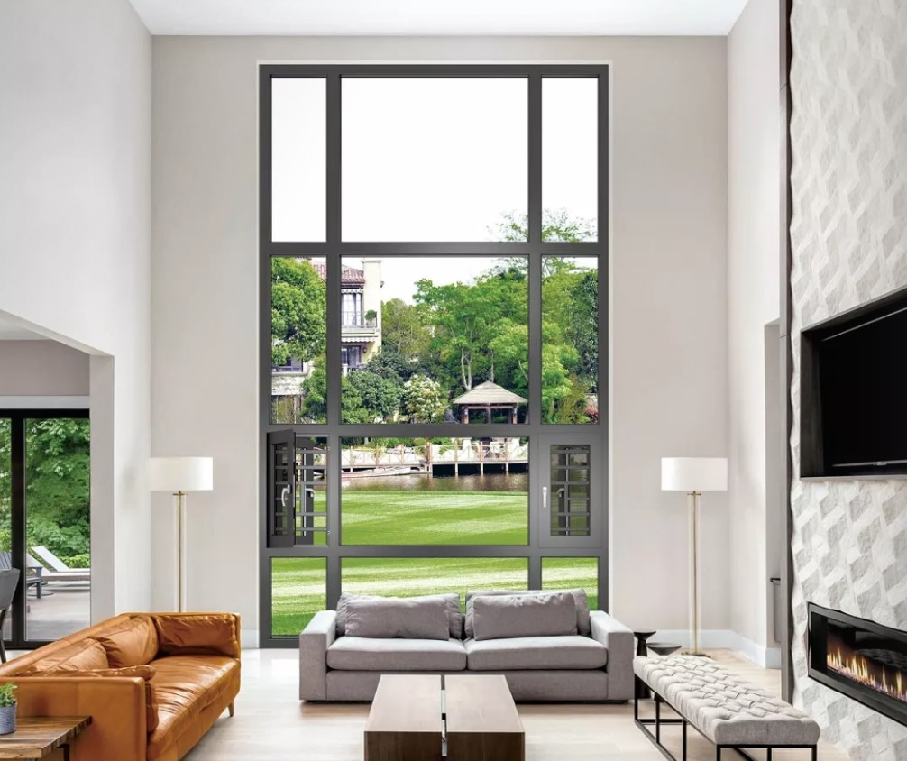 135 断桥窗纱一体